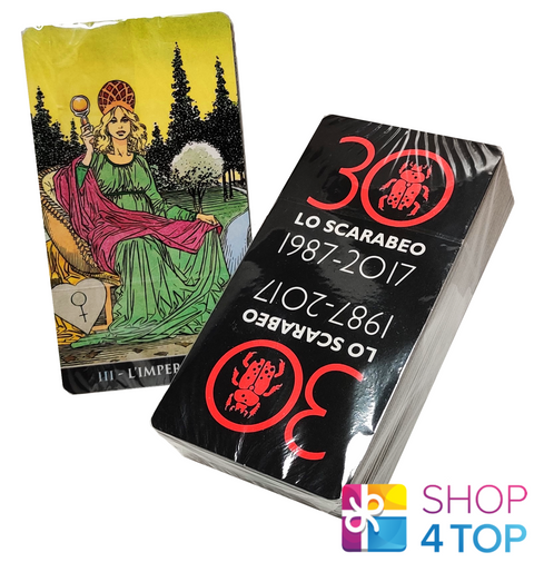 Lo Scarabeo 30th Anniversary Tarot Deck 80 Random Cards Sealed Italy