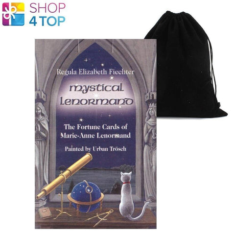 Mystical Lenormand Deck Cards Oracle Esoteric Agm And Velvet Bag NEW