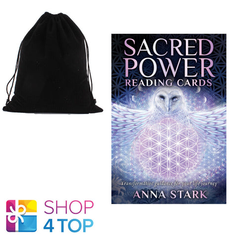 Sacred Power Reading Cards Deck Rockpool Anna Stark Divination With Bag NEW