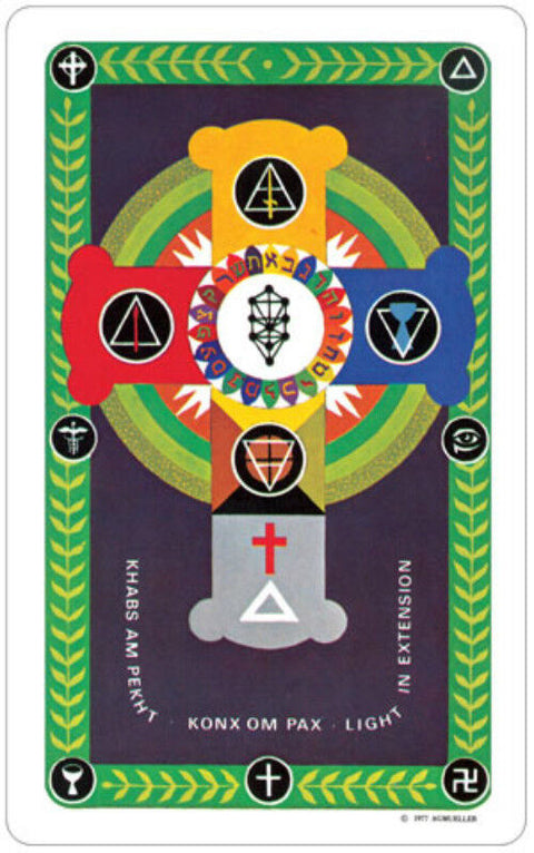 The Golden Dawn Tarot Deck 78 Cards by US Games with Velvet Bag