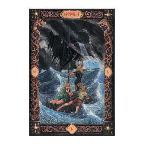 Power of the Runes Divination Card Deck w/ Velvet Bag US Games