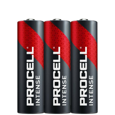 3x Duracell Procell Intense AAA 1.5V Alkaline Batteries Industrial
