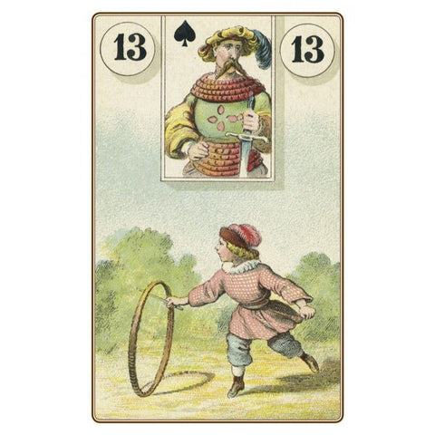 Lenormand Oracle Cards Deck Esoteric Laura Tuan Lo Scarabeo With Velvet Bag