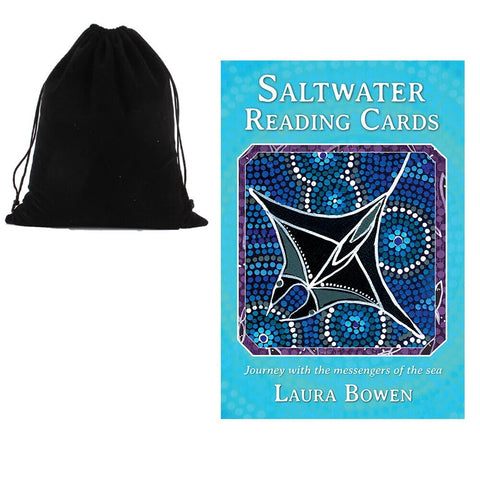 Saltwater Reading Cards Oracle Deck by Laura Bowen Rockpool with Bag