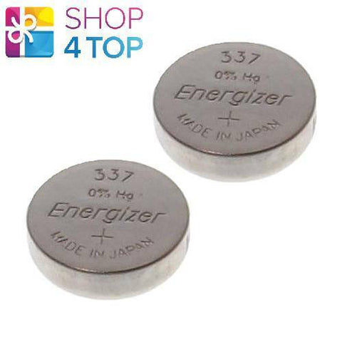 2x Energizer 337 SR416SW 1.55V Silver Oxide Watch Batteries Japan Made