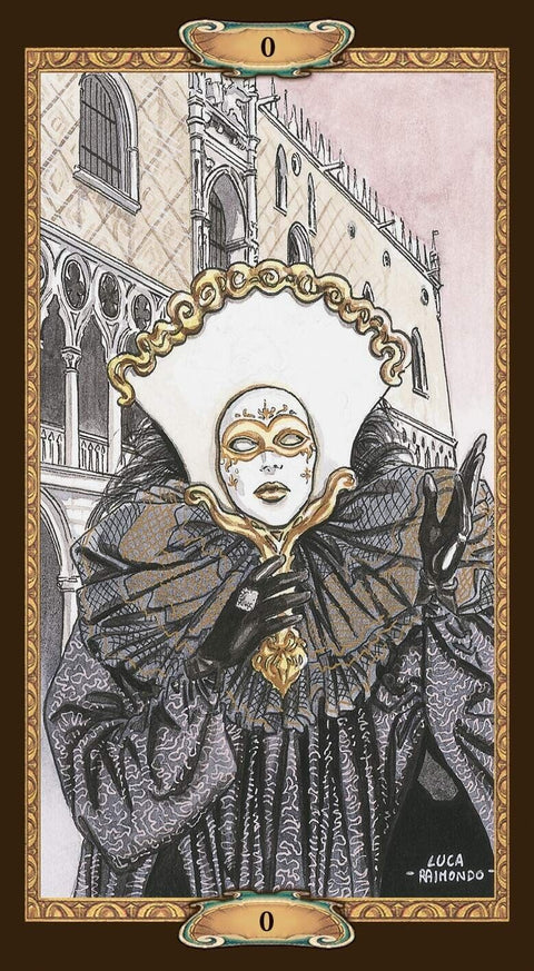 Casanova Tarot Deck 78 Cards by Lo Scarabeo with Velvet Bag Adult