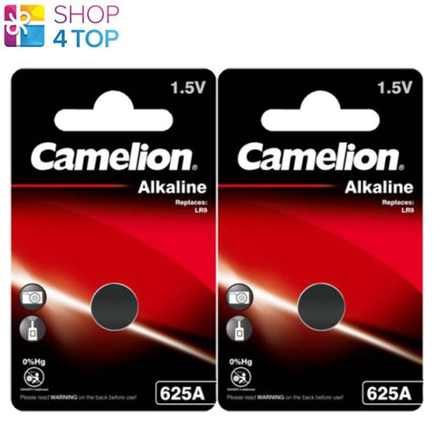 2x Camelion 625A LR9 1.5V Alkaline Button Cell Watch Batteries