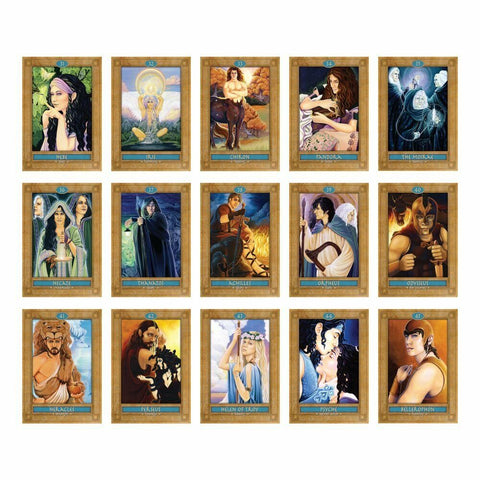 Mythic Oracle Cards Deck Greek Mythology with Guidebook & Bag Beyond Words