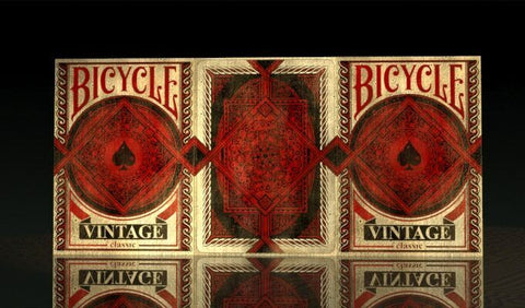 4x Bicycle Vintage Classic Playing Cards Deck Red Poker Magic Made in USA