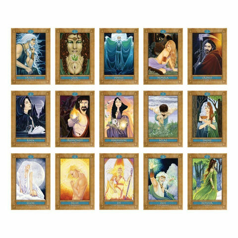 Mythic Oracle Cards Deck Greek Mythology with Guidebook & Bag Beyond Words