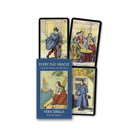 Every Day Oracle Cards Deck Vera Sibilla by Lo Scarabeo + Velvet Bag
