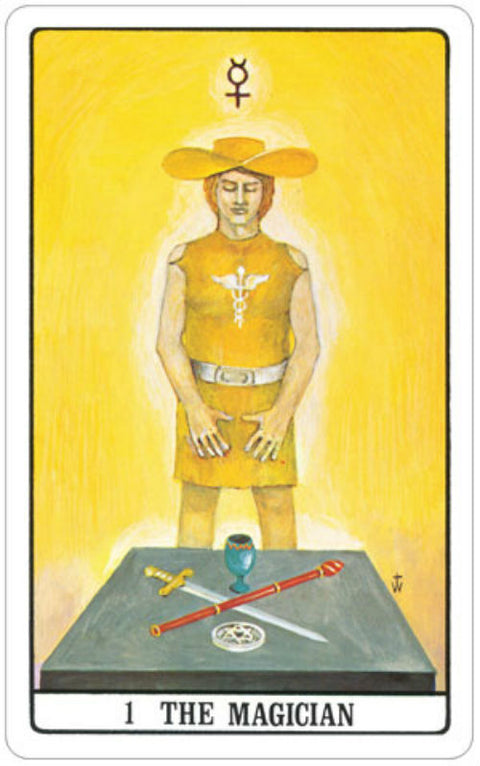 The Golden Dawn Tarot Deck 78 Cards by US Games with Velvet Bag