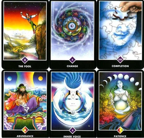 Osho Zen Tarot Deck & Guidebook Set with Velvet Bag by US Games