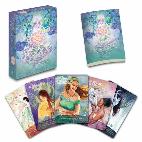 Self Love Oracle Cards & Guidebook – Inner Healing, Confidence & Growth With Bag