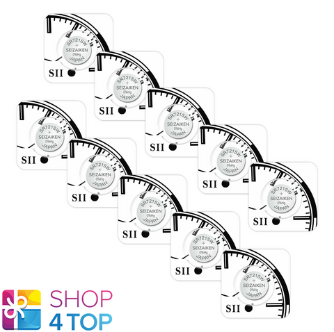 10 Seiko Seizaiken Watch Batteries 362 Sr721Sw Sr58 Silver Oxide 1.55V 2026 NEW