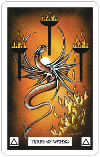 Dragon Tarot Card Deck by U.S. Games with Velvet Bag 78 Cards New Sealed