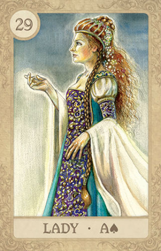 Fairy Tale Lenormand Deck Lisa Hunt Arwen Lynch US Games + Velvet Bag