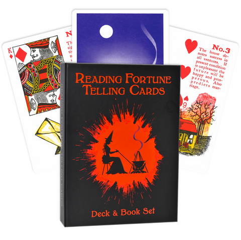 Gypsy Witch Fortune Telling Cards Deck & Book Set with Bag by US Games