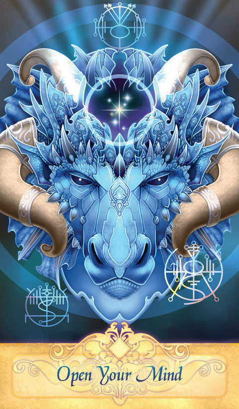 Seeker Oracle Cards Deck by Blue Angel 55 Card Set with Guidebook & Bag