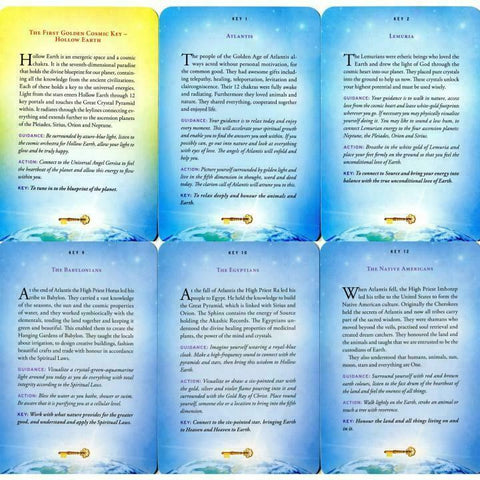 The Keys To The Universe Cards Findhorn Press Diana Cooper Kathy Crosswell With Bag