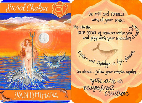 Chakra Cards For Belief Change Deck Findhorn Esoteric Healing Guide With Bag