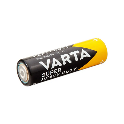 4x Varta Super Heavy Duty Power Zinc-Carbon Aa Lr6 Batteries 1.5V Mignom