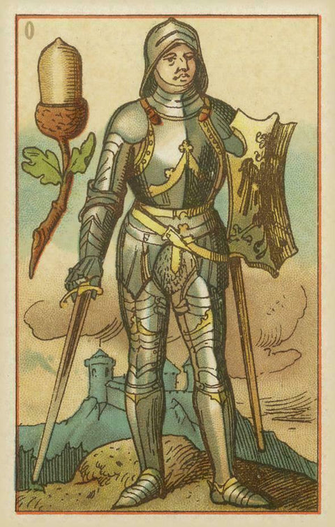Lo Scarabeo Old Cartomancy Medieval Fortune Telling Cards Deck & Bag