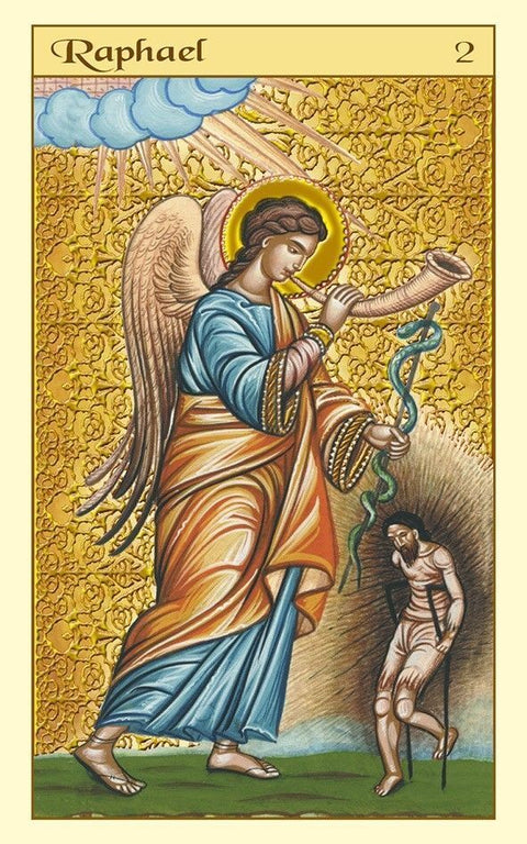 Karma Angels Oracle Card Deck by Lo Scarabeo with Velvet Bag & Guidebook