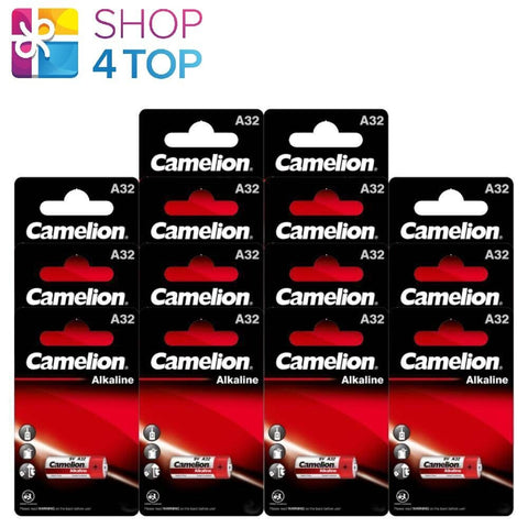 14x Camelion A32 9V Alkaline Batteries LR32A Mercury Free German Made