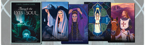 Through The Eyes Of The Soul Oracle Cards And Bag Deck Blue Angel Esoteric NEW