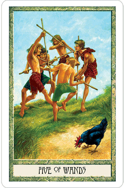 The DruidCraft Tarot Deck & Guidebook by Carr-Gomm, US Games Systems
