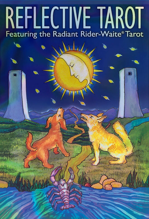 Radiant Rider-Waite Holographic Tarot Deck Pocket Size with Velvet Bag