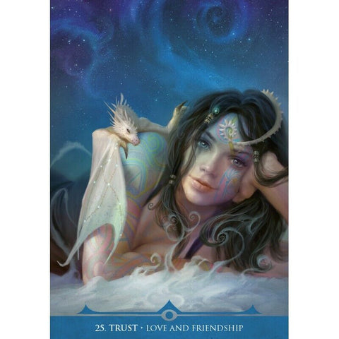 Stardragons Oracle Cards Deck Paolo Barbieri Lo Scarabeo with Velvet Bag