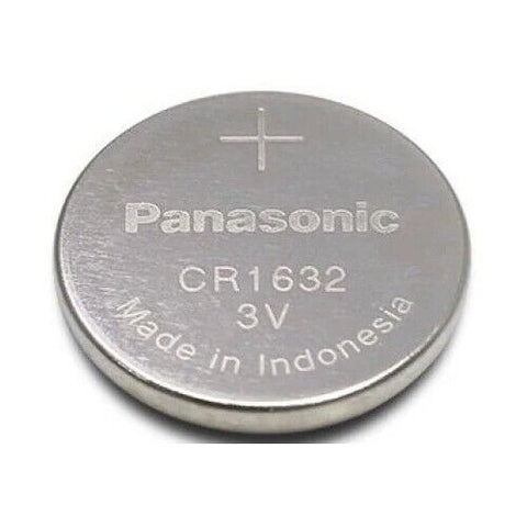 2 Panasonic Lithium Power Cr1632 Batteries Coin 3V Dl1632 Br1632 Exp 2033 1Bl