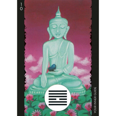 I-Ching of Love Oracle Cards Deck Lo Scarabeo with Bag & Guidebook