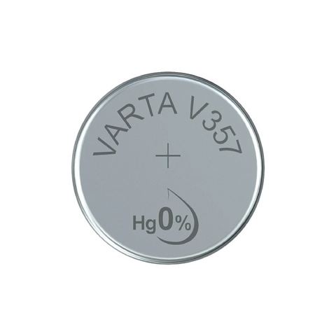 10 Varta 357 Sr44Sw Battery Silver 1.55V Coin Button Cell Watch