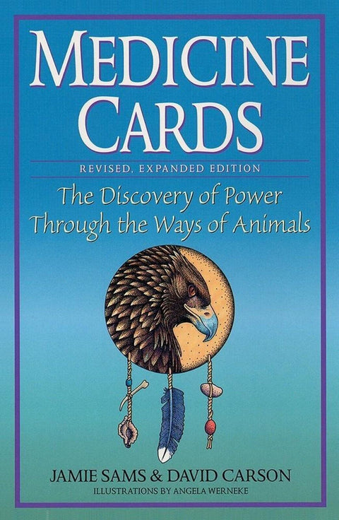 Medicine Cards Deck & Book Set Esoteric Animals US Games Systems With Bag