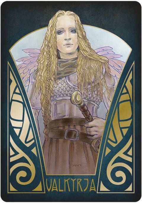 Gjallarhorn Norse Oracle Deck by Matt Hughes 62 Cards & Guidebook US Games
