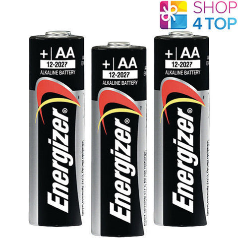 3x Energizer AA Alkaline Power Batteries 1.5V LR6 MN1500 E91