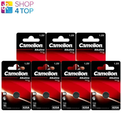 7x Camelion 625A LR9 1.5V Alkaline Button Cell Batteries AG8 LR55 Watch