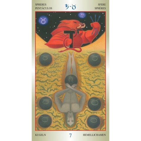 Liber T Tarot of Stars Eternal Deck 78 Cards Lo Scarabeo with Bag