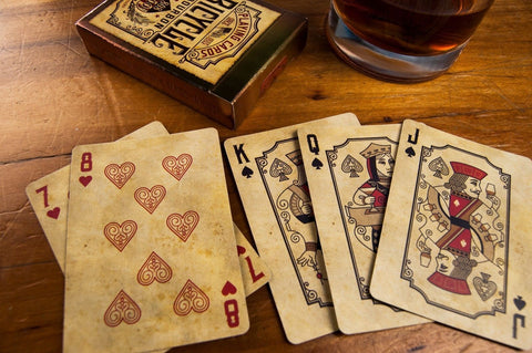 4 Decks Bicycle Bourbon 808 Proof Playing Cards Kentucky Whiskey Made In USa NEW