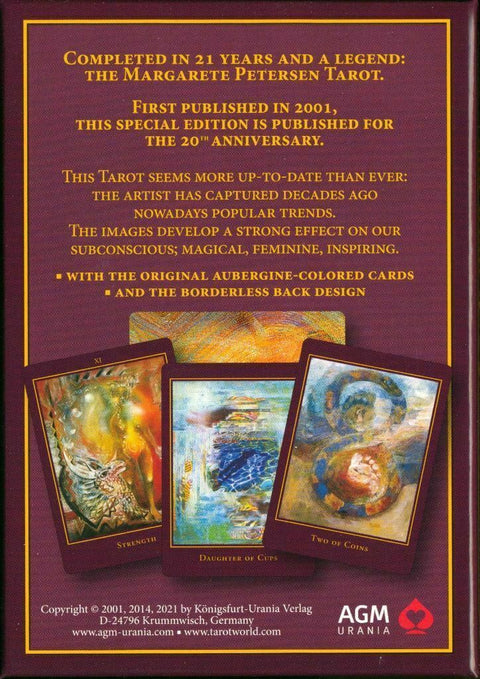 Margarete Petersen 2021 Tarot Cards Deck Esoteric Telling Astrology Agm Bag NEW