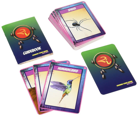 Shamanic Power Animal Oracle Cards Deck Findhorn Esoteric Healing With Bag
