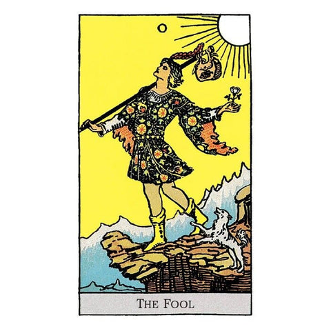 AE Waite Tarot Pocket Deck 78 Cards with Velvet Bag by AGM, English