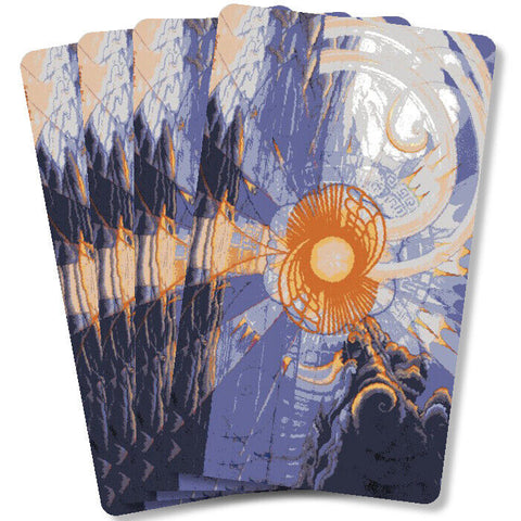 Sacred Geometry Cards For The Visionary Path Deck With Bag