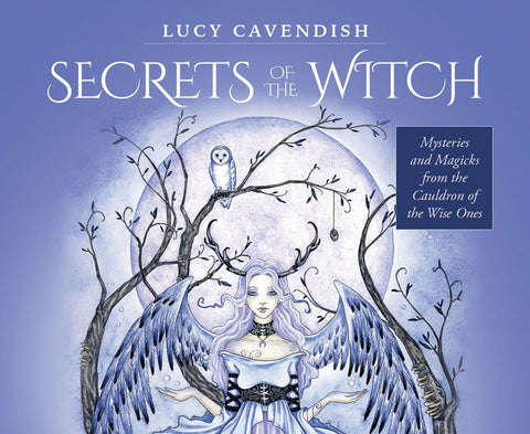 Secrets of the Witch Mini Oracle Card Deck by Lucy Cavendish Blue Angel