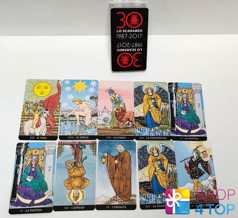 Lo Scarabeo 30th Anniversary Tarot Deck 80 Random Cards Sealed Italy