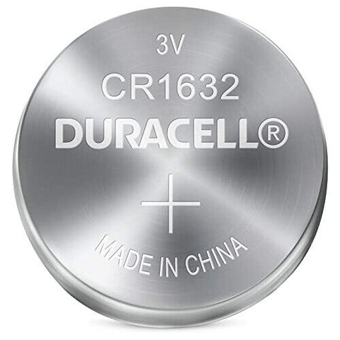 5 Duracell Cr1632 Batteries Lithium 3V Coin Cell Button Dl1632 1Bl Exp 2033 NEW