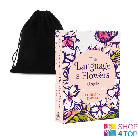 The Language Of Flowers Oracle Cards And Bag Deck Rockpool Darcey Esoteric NEW